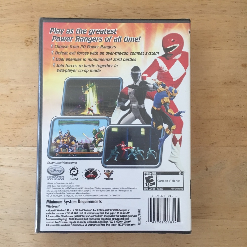 NIB Disney Power Rangers & Princess PC games - Picture 5 of 9